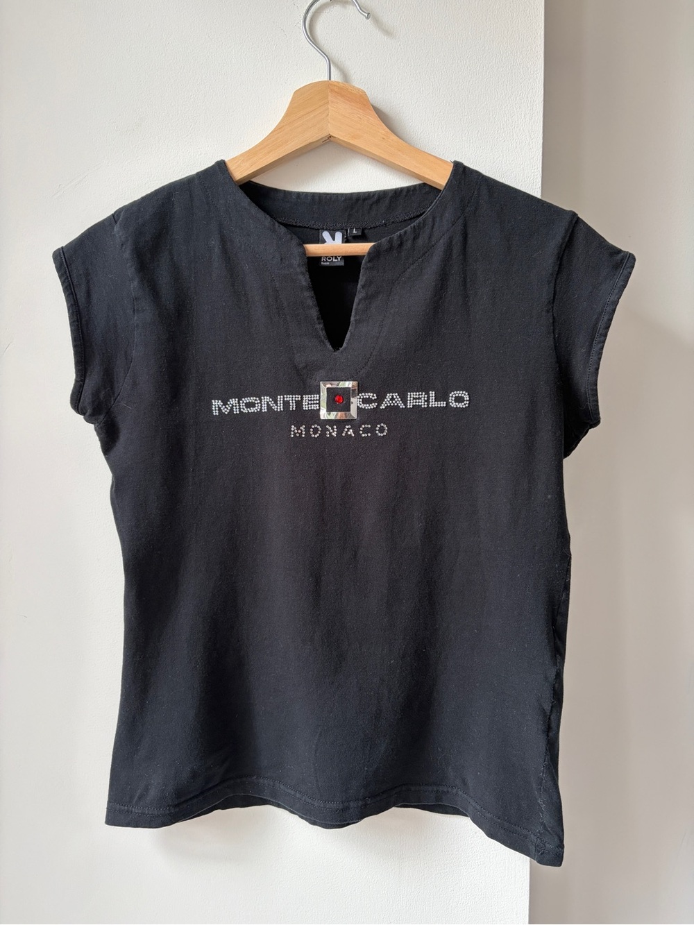 Monte Carlo Rhinestone Baby Tee